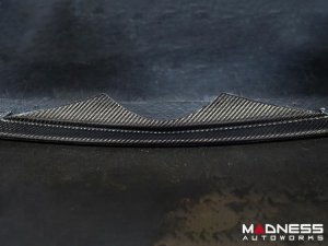 Alfa Romeo Giulia Front Spoiler - Carbon Fiber - QV Style - V3 - Feroce Carbon - Base Model